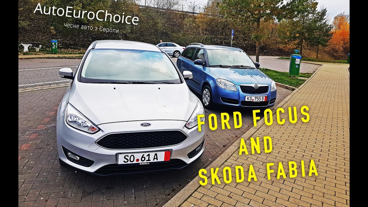 Ford Focus and Skoda Fabia