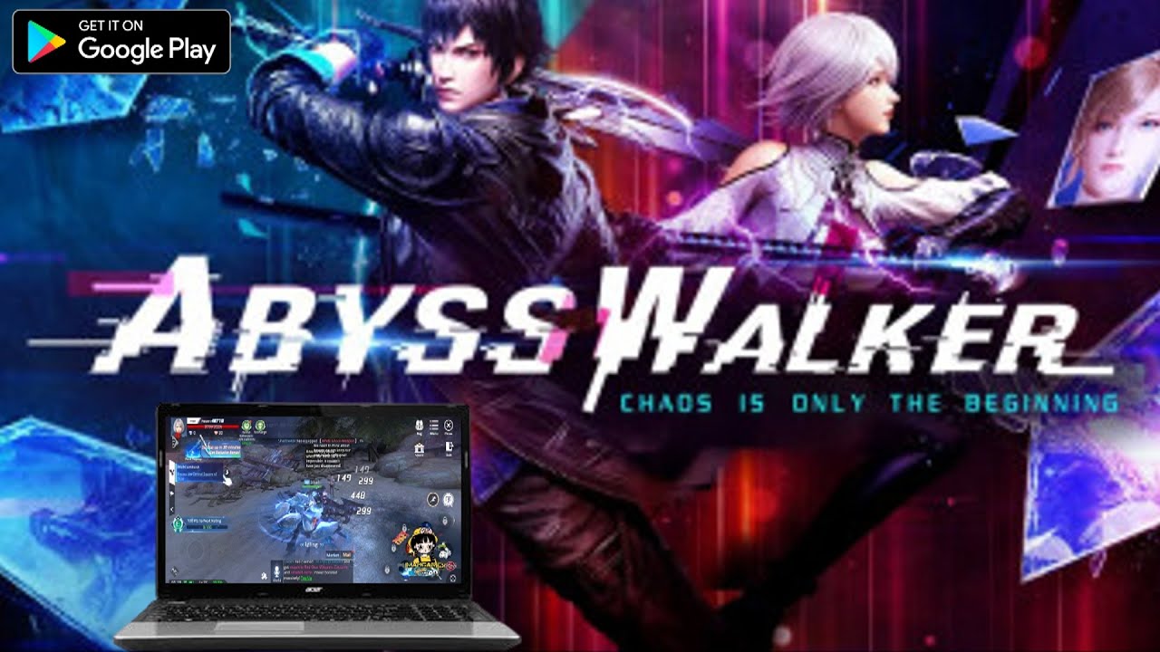 Геймплей Abysswalker на андроид с ПК &ndash; новая MMORPG на мобильные