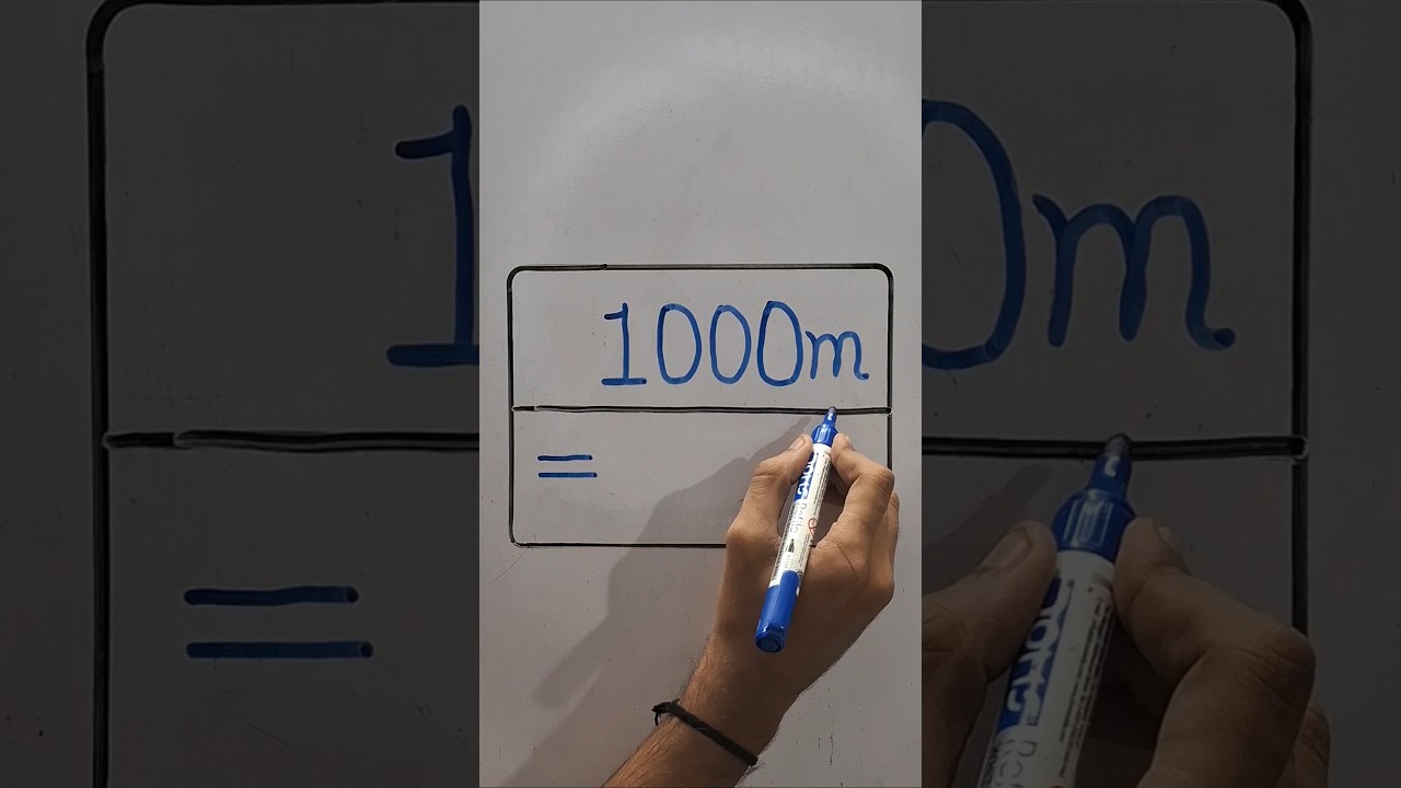 1000m =?km #wiedza #mathsbyjigs #edukacja ##informacje #km #metr #standard #pomiary