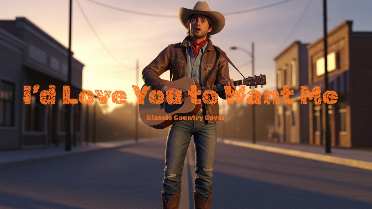 I’d Love You to Want Me – Lobo | Classic Country Love Song Cover