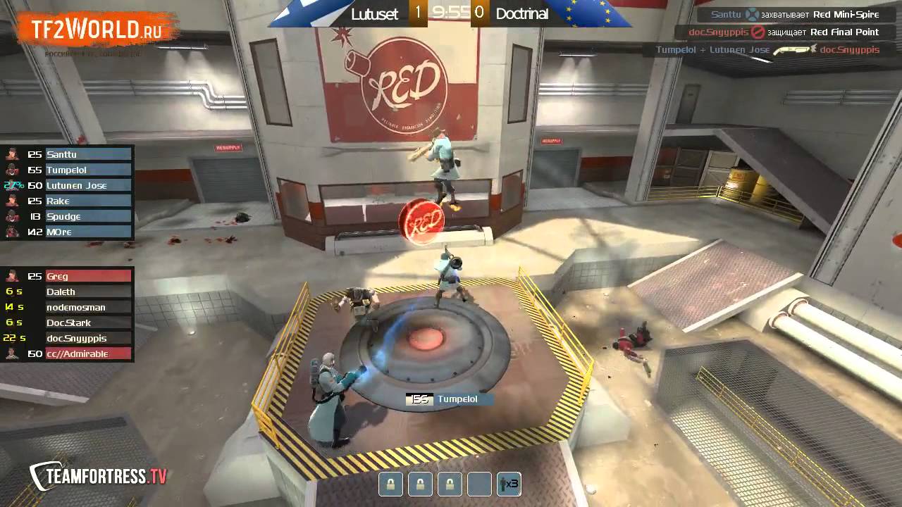 ETF2L 6TH CUP  Четвертьфинал  BO3 Стадия | Doctrinal vs Lutuset [1 map] cp_proces