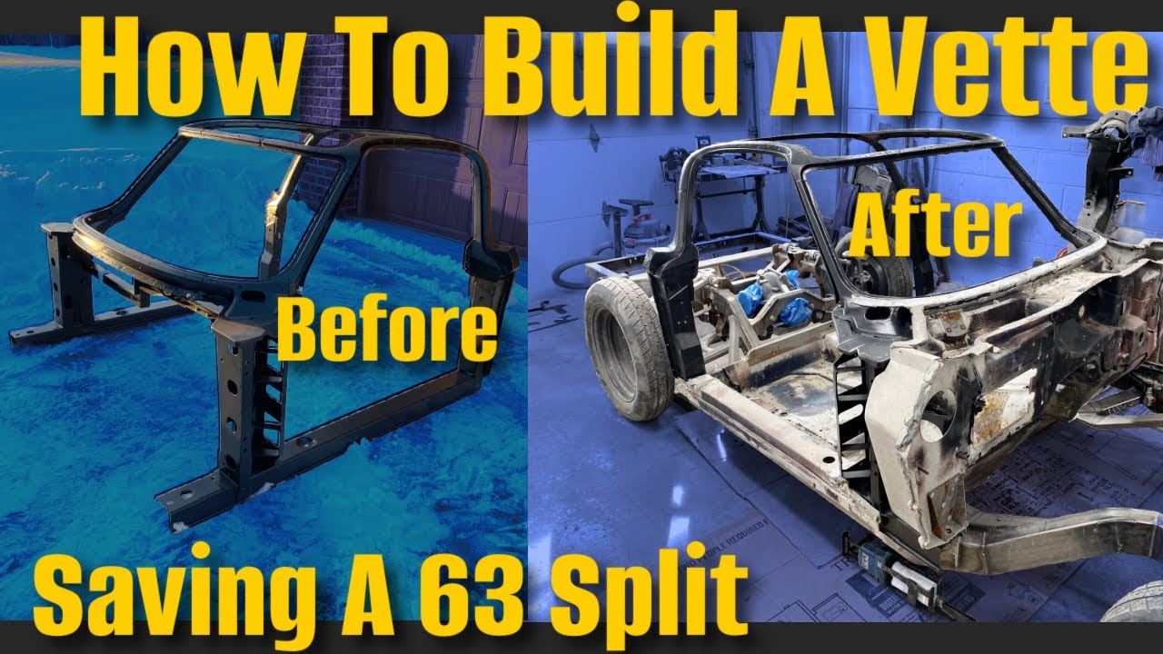 Building A 1963-1967 Corvette Body Piece By Piece.  DIY Restomod Split Window Build.