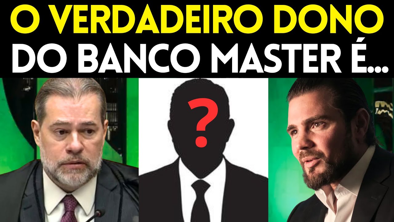 O VERDADEIRO DONO DO BANCO MASTER... A CASA CAIU PRA VORCARO, DIAS TOFFOLI E ESPOSA DE MORAES