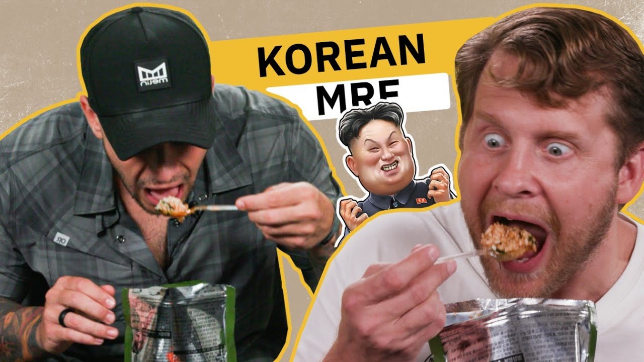 Spec Ops Dive into South Korean MRE Delicacies