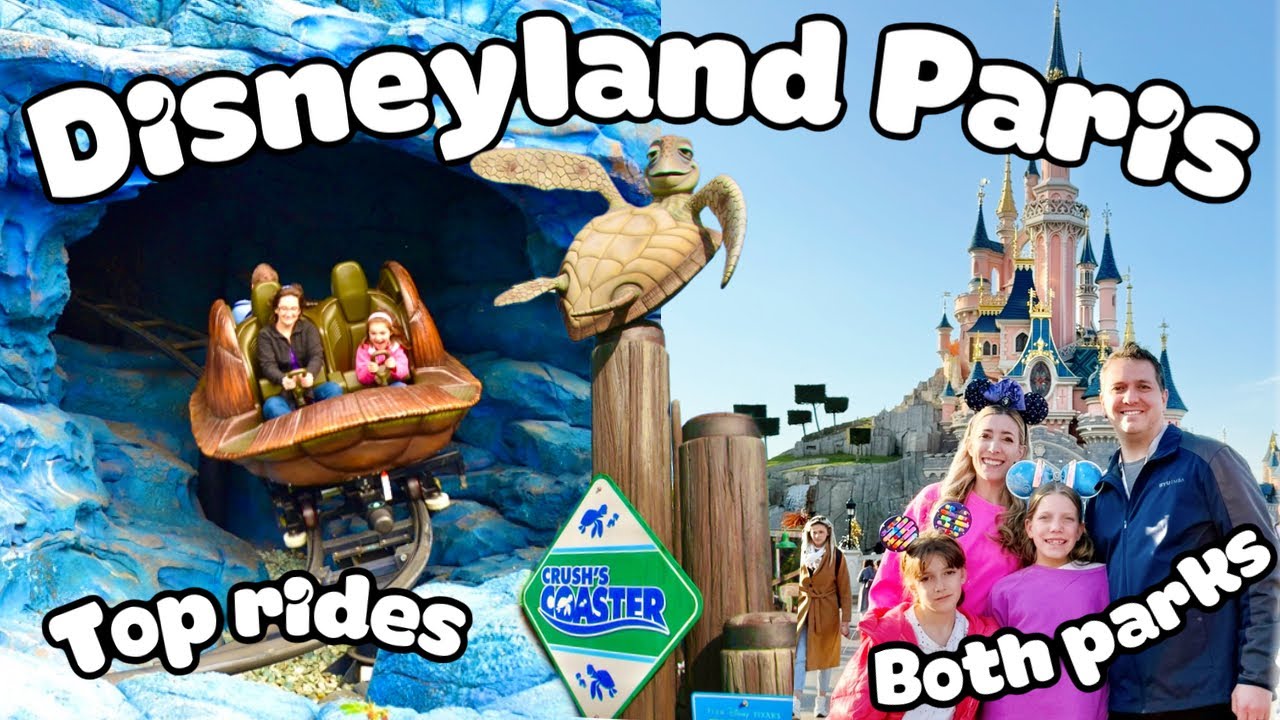 Disneyland Paris in One Day! Both Parks + Must-Do Rides 🎢✨