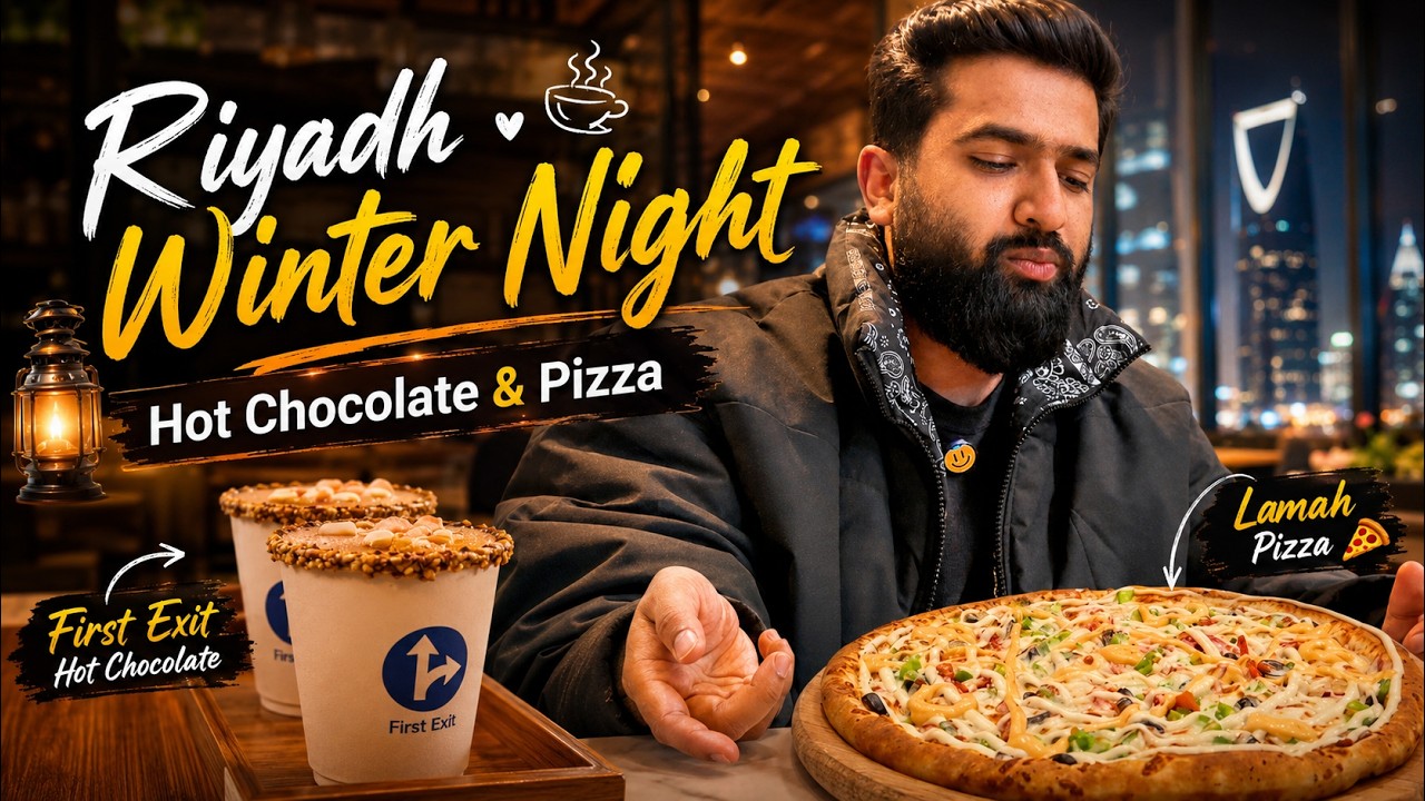 Riyadh Day Out 🇸🇦| Dhira Winter ❄️ Masmak fort | Best Hot Chocolate & Pizza 🍕 | Saudi vlog