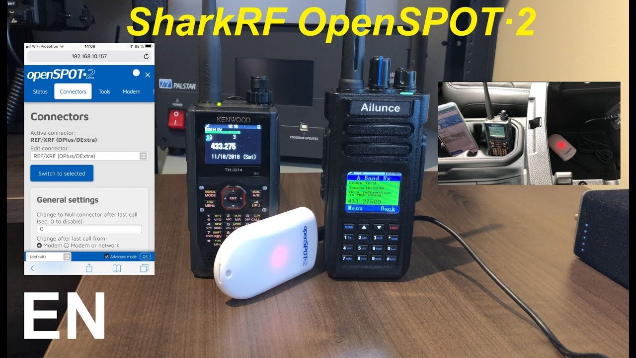 Обзор SharkRF OpenSPOT 2 — идеальная мобильная цифровая точка доступа!