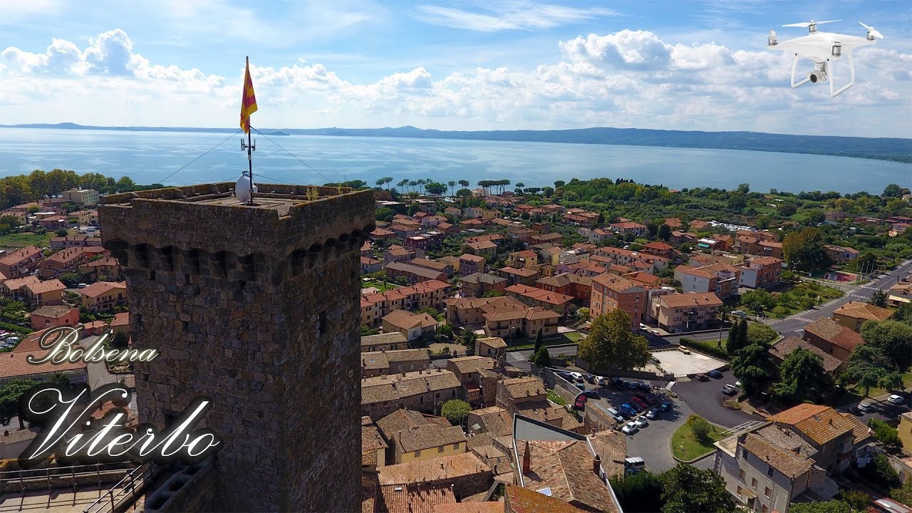 Lago di Bolsena (VT) - Riprese aeree con il drone