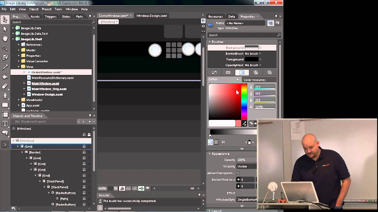 Expression Blend 4 with WPF&mdash;SVNUG Presentation #5 (June 2011)