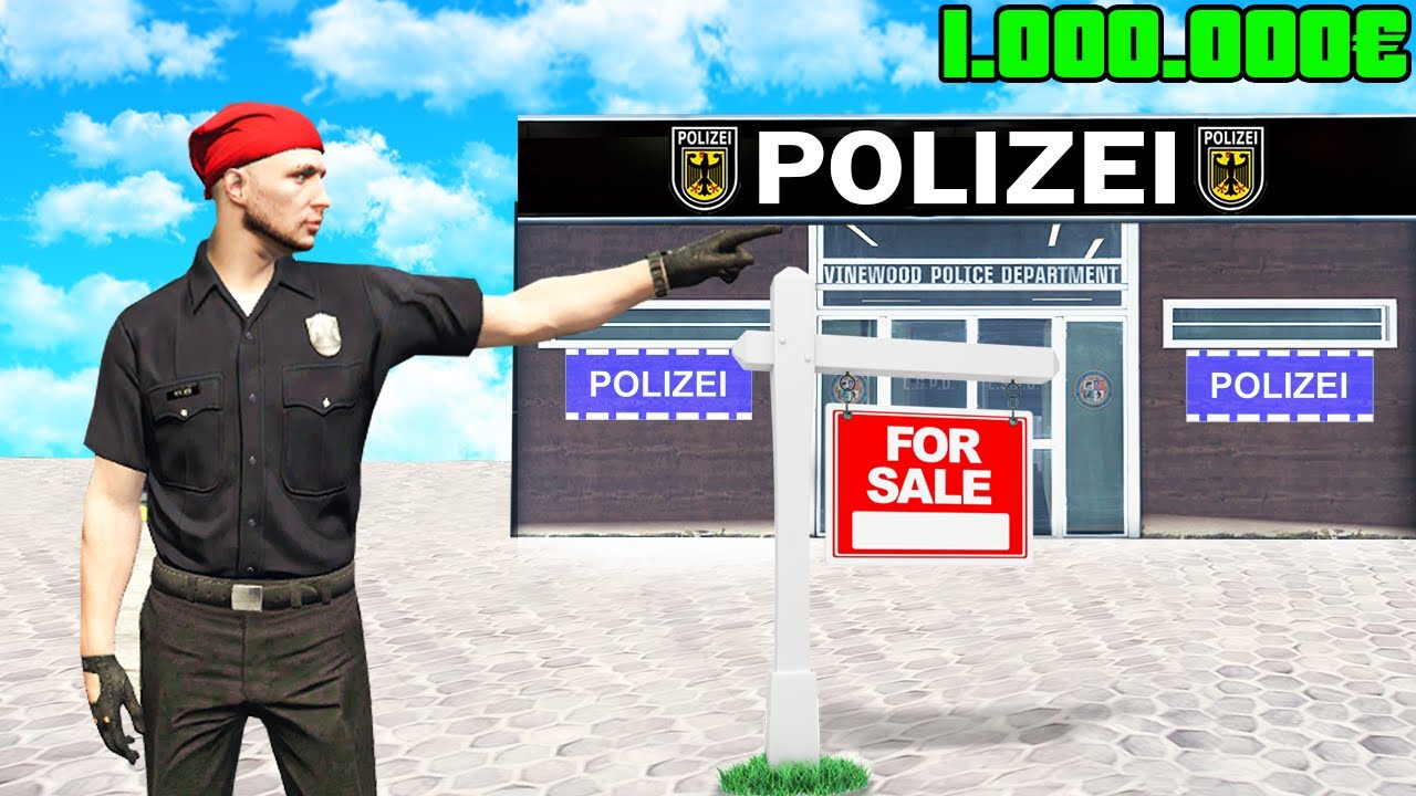 ich KAUFE NEUES PD als POLIZIST in GTA 5 RP!