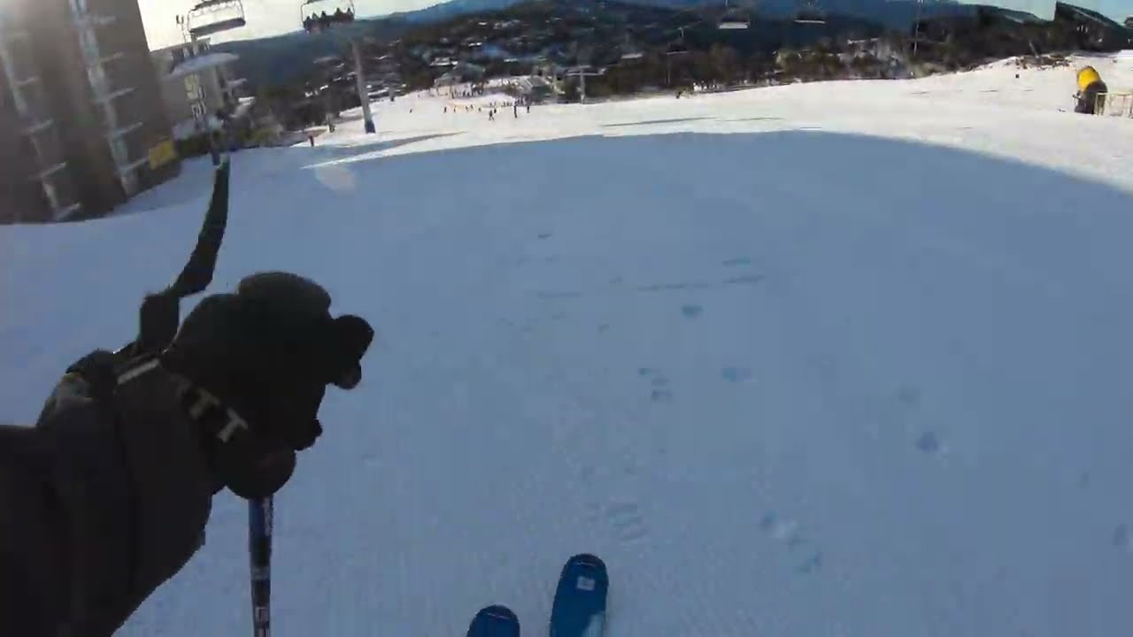 Bourke St ski run, Mt Buller (top to bottom)