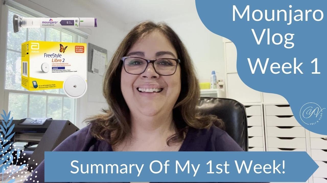 Mounjaro Week 1 Recap - 5.5 lbs Down And My Sugar Went Down a Lot! - Mounjaro Diabetes