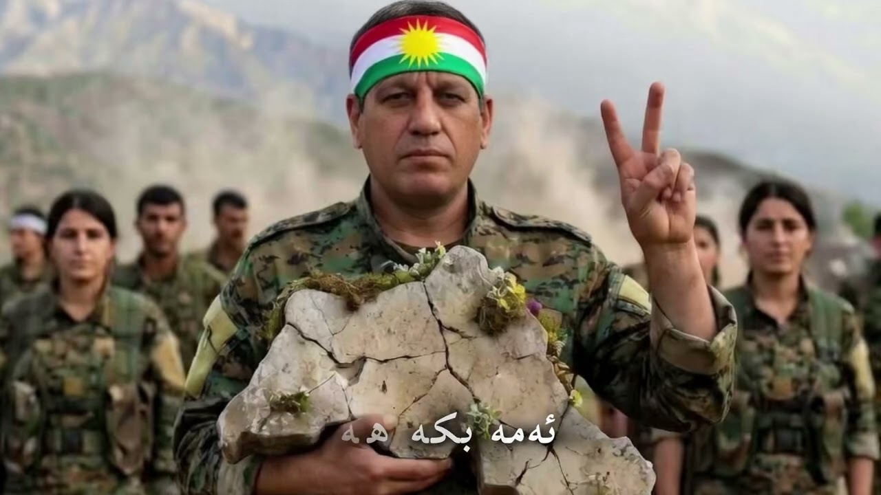 (لا سوریا لا ترکیا لا عیراق ولا إيران)(نه سوریا نە تورکیا نە عێراق و نە ئێران)