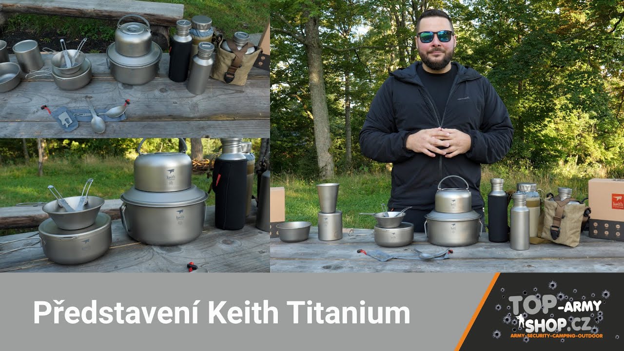 Představení Keith Titanium - Parádní věci z titanu, které musíte vidět! Rigad
