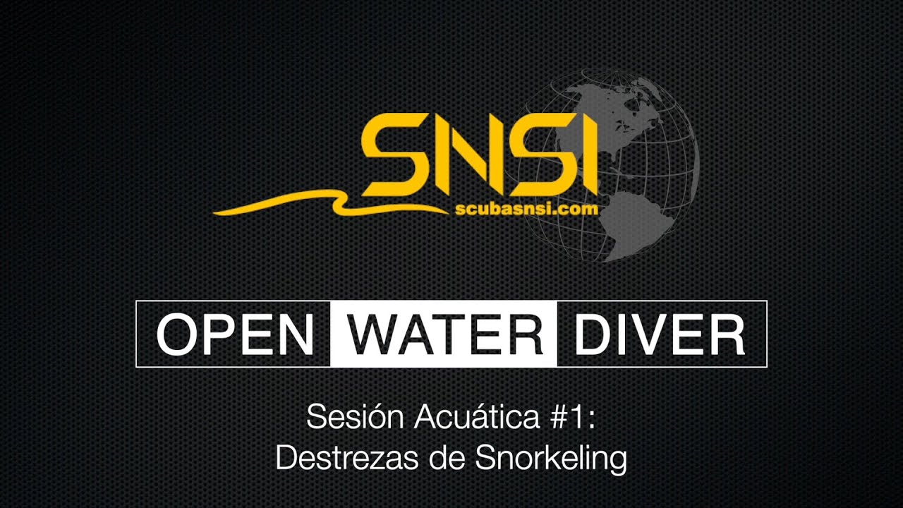 SNSI Open Water Diver ESP - Session 1: Snorkeling Skills