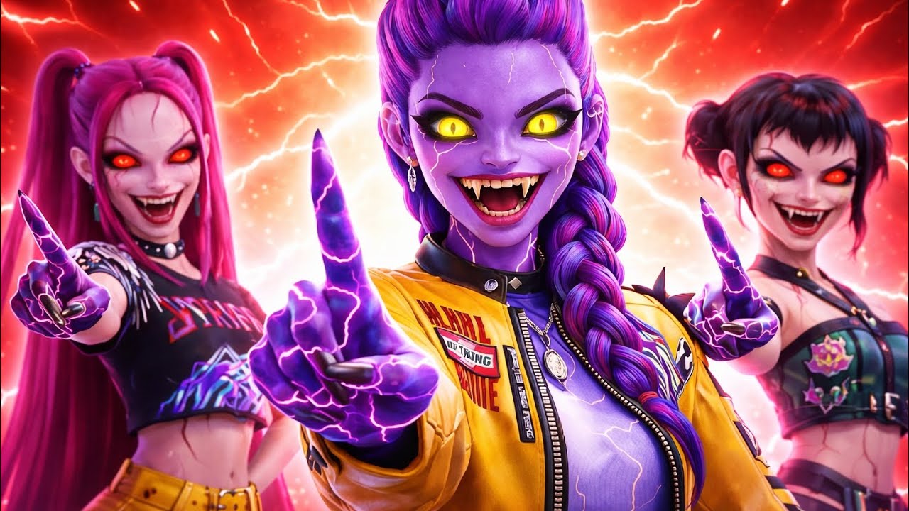 😈RUMI, MIRA & ZOEY Turn Into DEMONS!KPop Demon Hunters Animation