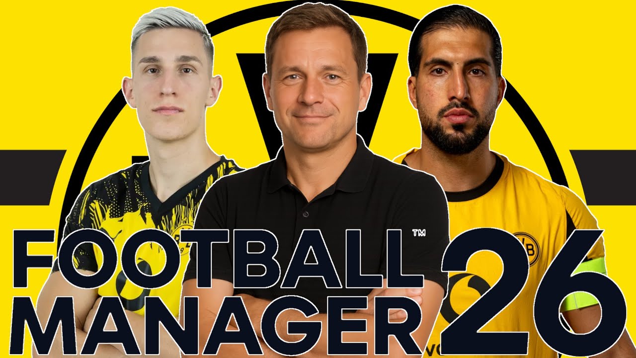 FM 26: 😱 WIR STARTEN MIT DEM BVB DURCH !!! 😍 ENDLICH FM 26 !!! 🔥 Borussia Dortmund Karriere #1