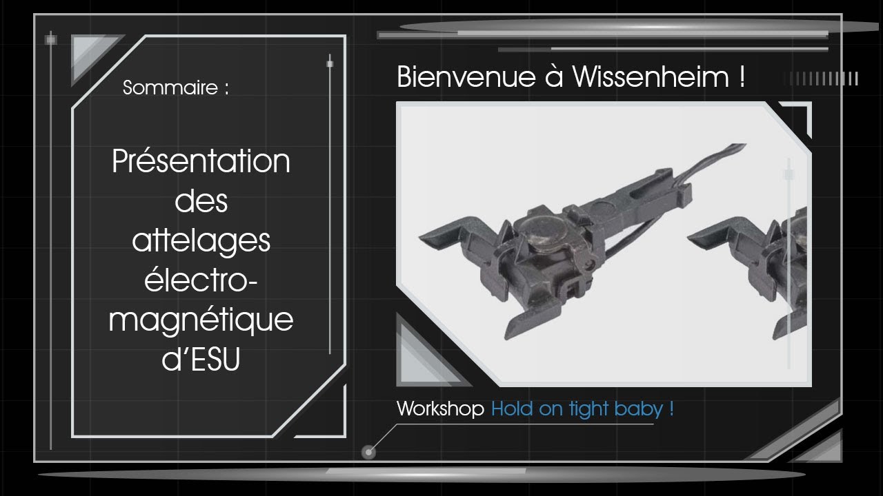 Workshop - Attelage électromagnétique ESU 41002