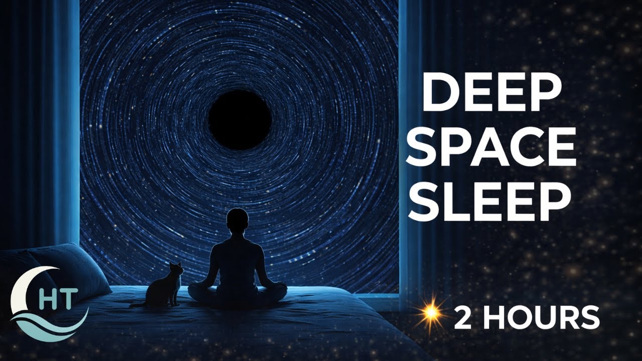 🌌 Cosmic Portal Deep Sleep | Enter the Void of Infinite Calm | Space Ambient Music for Instant Sleep