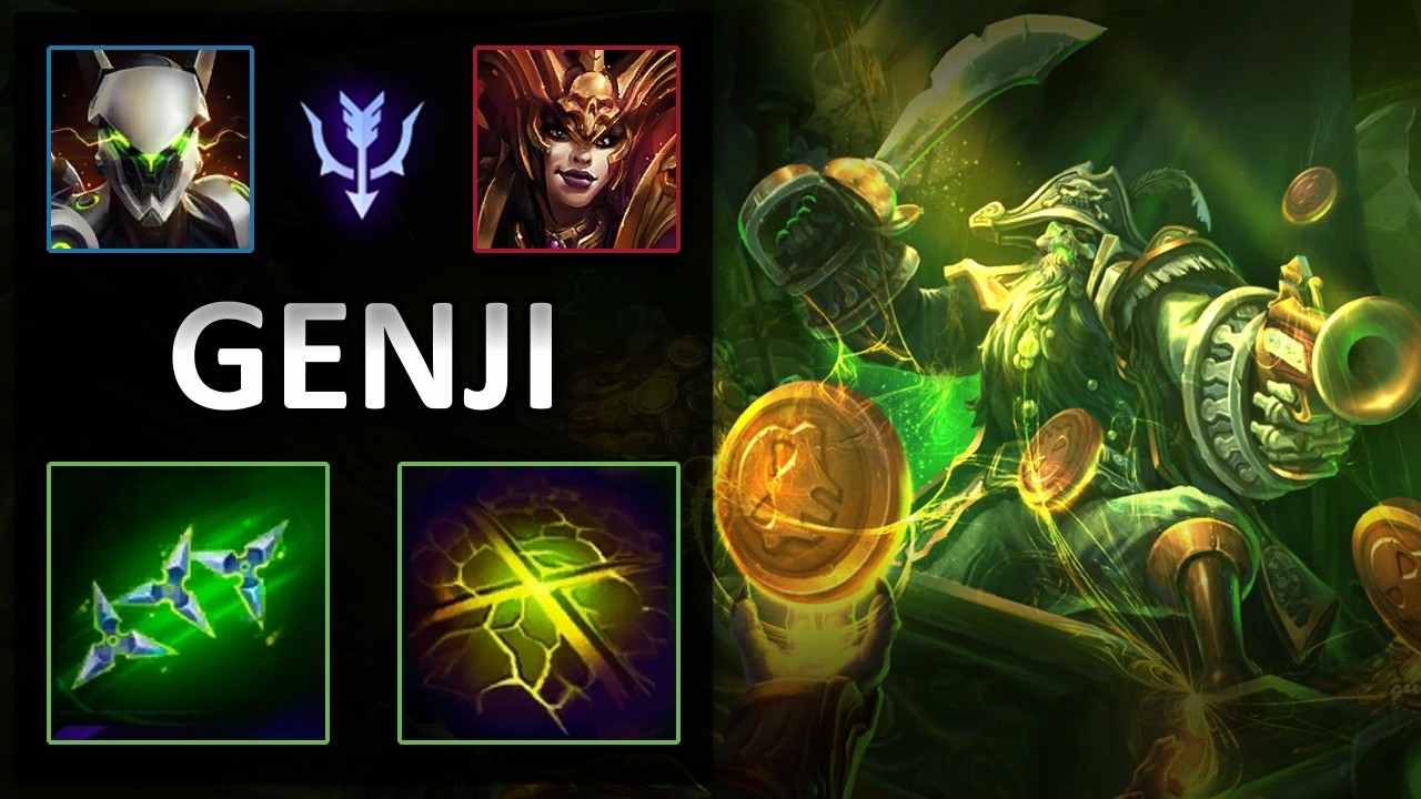 Genji X-Strike vs Li-Ming | Blackheart Bay | Heroes of the Storm Master Replay