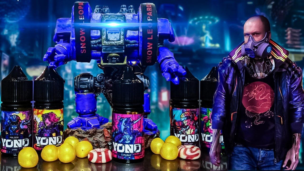 NEW 🔥 Жидкость NRGon - YONO Cyber Punk | Обзор от Джордж Батарейкин