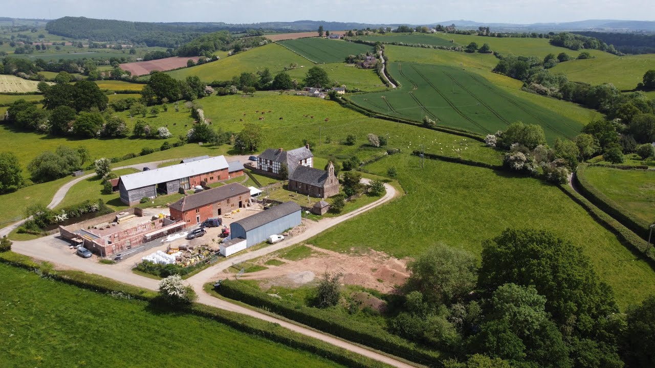 From the AIR!! Herefordshire Countryside #4k  #dji #djimini2 #countryside #drone