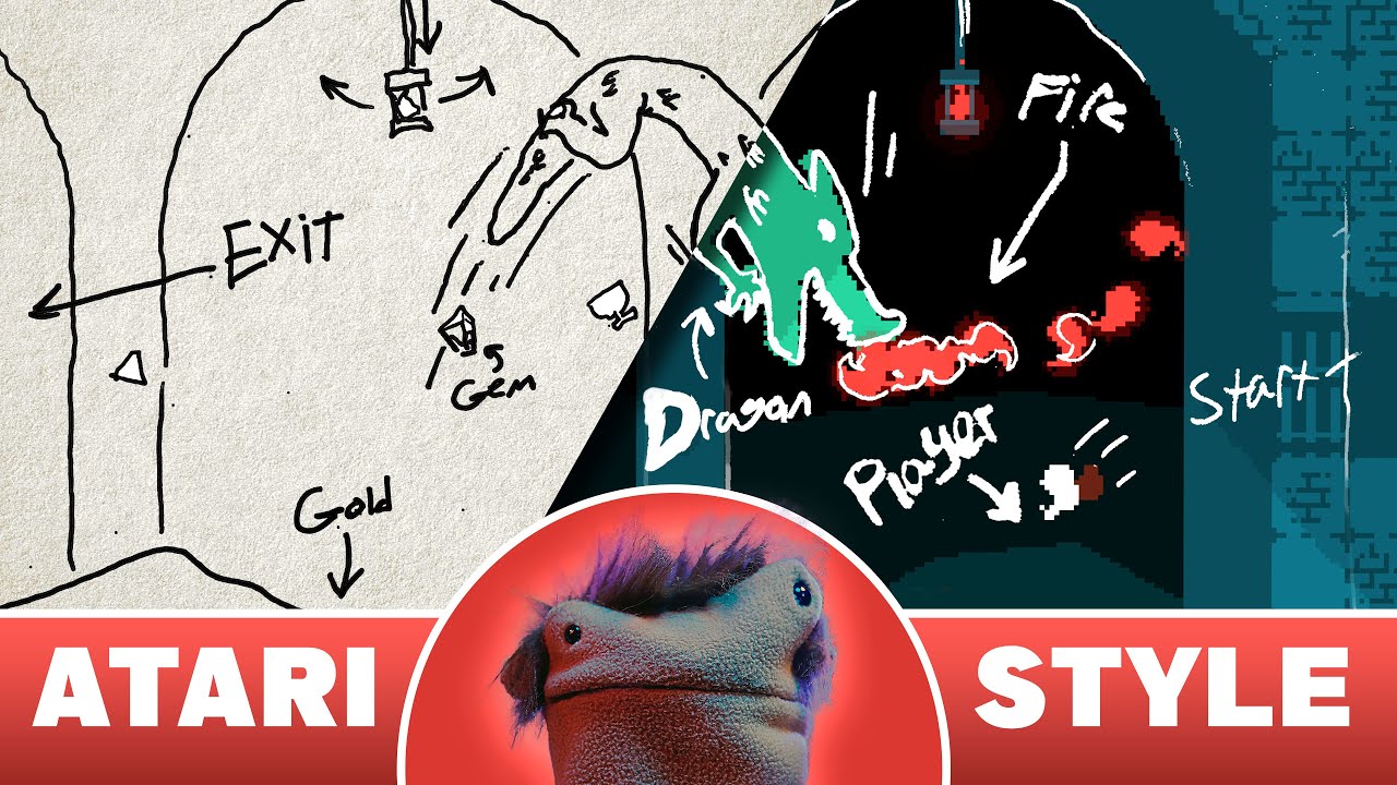 We made a VIDEO GAME called 