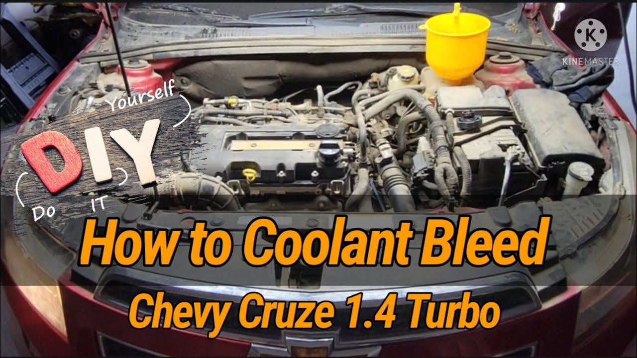 Как удалить пузырьки воздуха из охлаждающей жидкости! Chevrolet Cruze 1.4