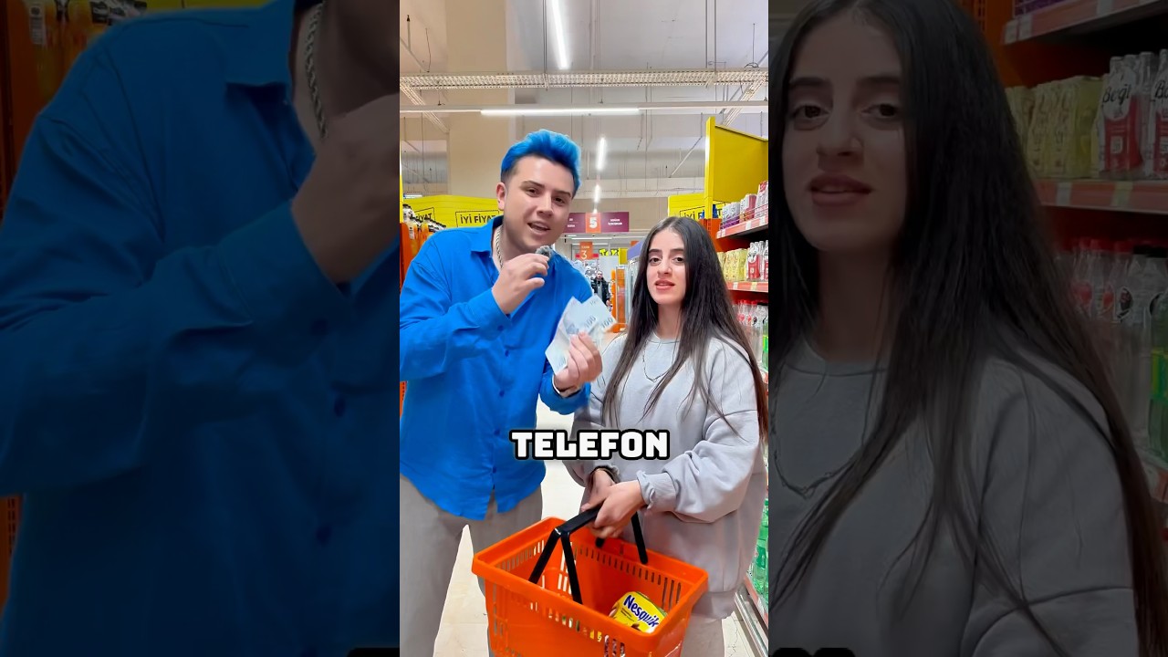 Semih Varol | Markette dokunduğun her şeyi satın alıyorum!🎁💸 | #semihvarol #shorts