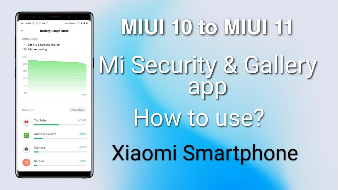 MIUI 11 Mi Security and Gallery apk for Xiaomi Smartphone, Update your MIUI 10 APS | HINDI