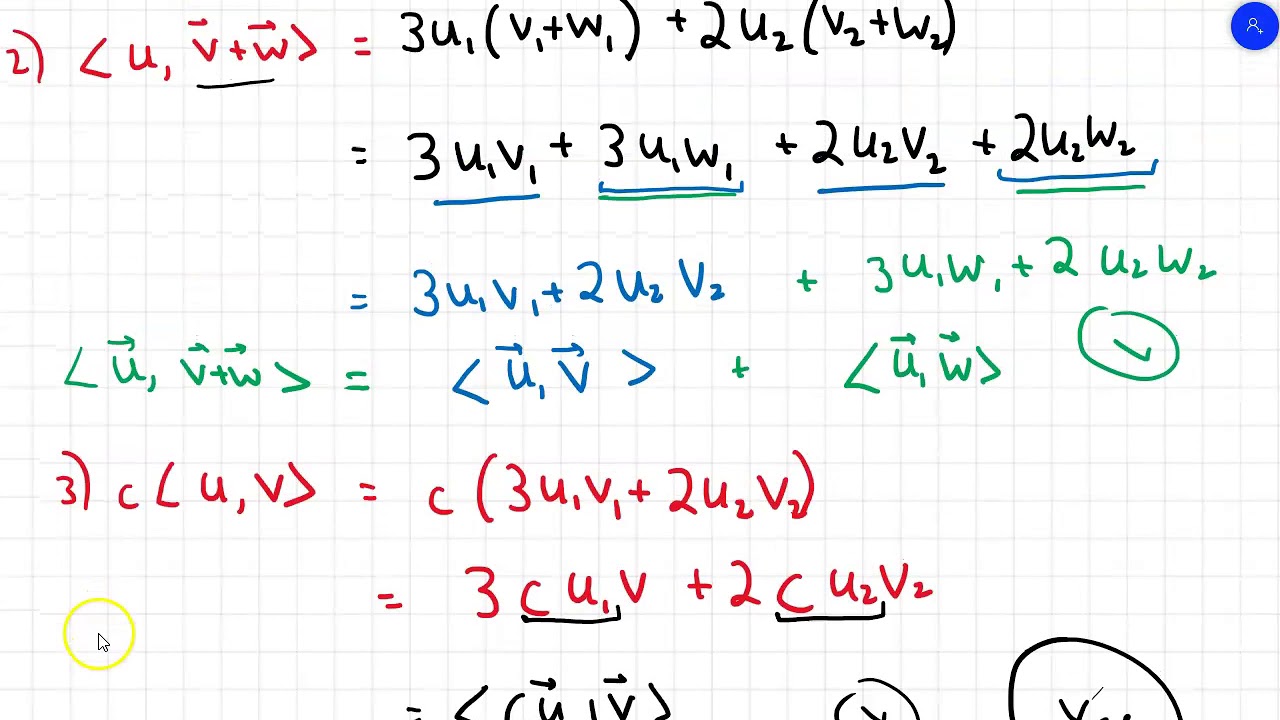 Linear Algebra:  Inner Product Spaces (Sec. 5.2 Part 1)