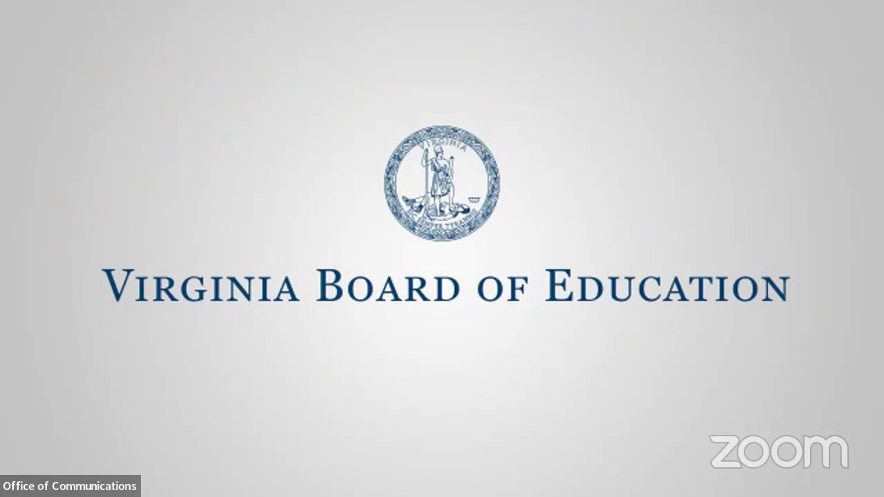 Virginia Board of Education Business Meeting 10/23/25