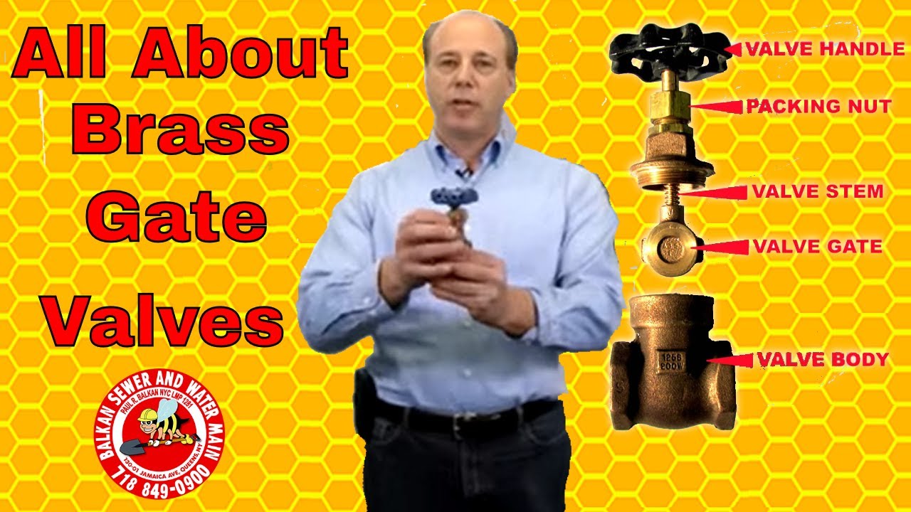 All About Brass Gate Valve Operation & Valve Components