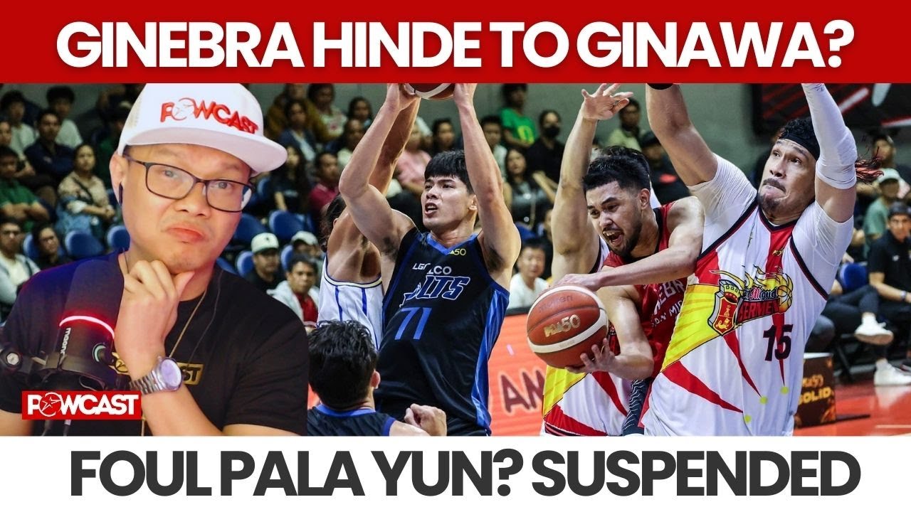 Ginebra Bakit Natalo sa Game 6? PBA Sinuspende si Ref, Pero dapat ganito ginawa? #PBA #Powcast