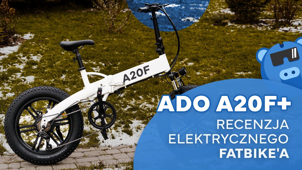 ADO A20F+ - recenzja roweru elektrycznego typu FATBIKE