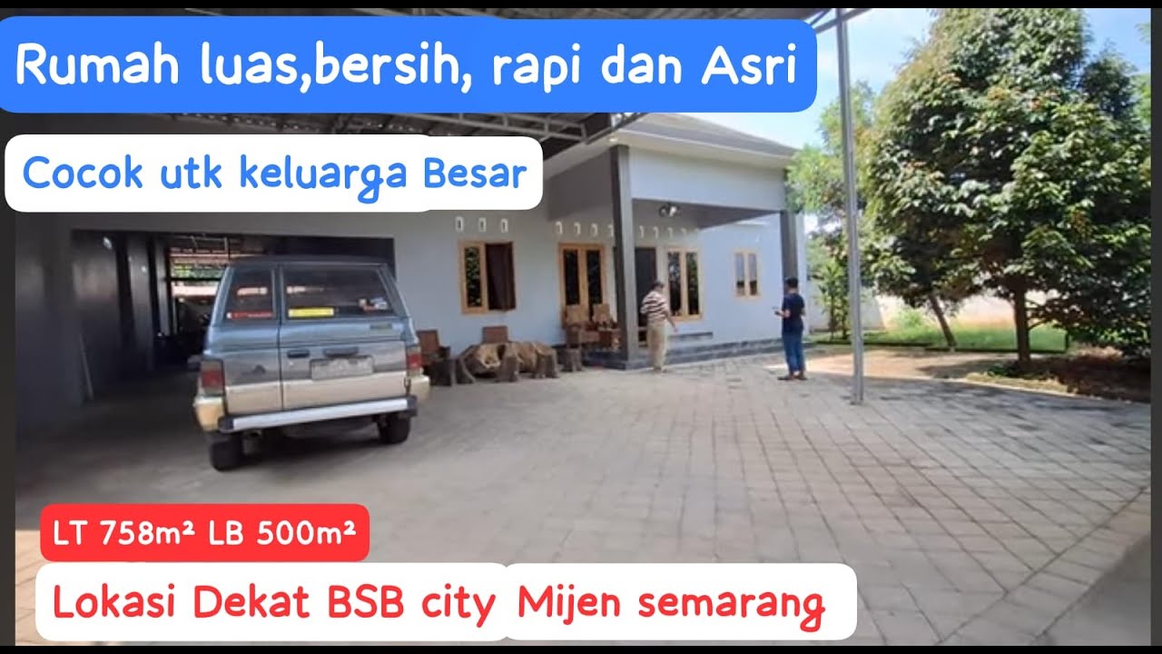 Dijual Rumah full furnish. Di semarang. Luas, lega bersih rapi dan Asri  cocok utk keluarga besar.