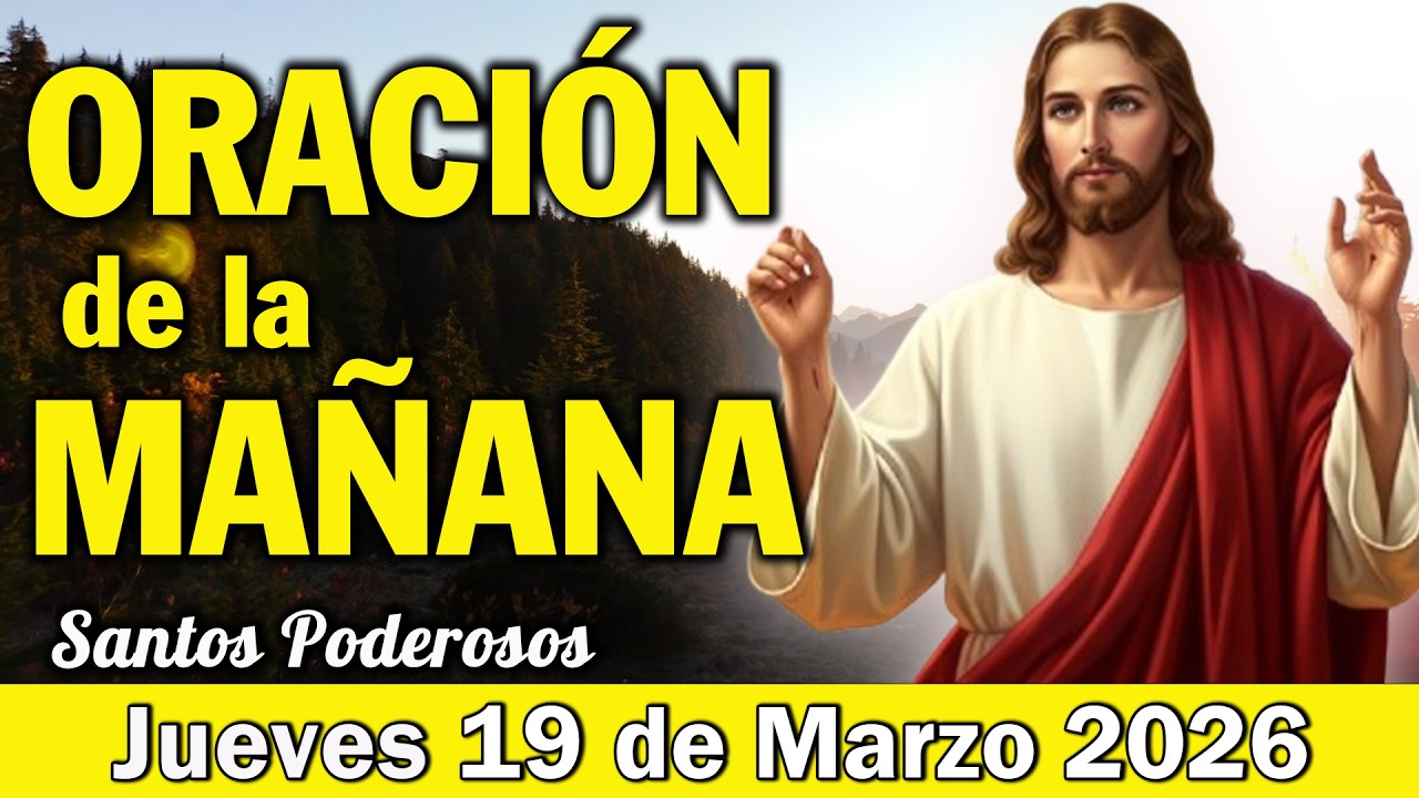 🔴ORACIÓN de la MAÑANA | DALE GRACIAS A DIOS AL DESPERTAR HOY