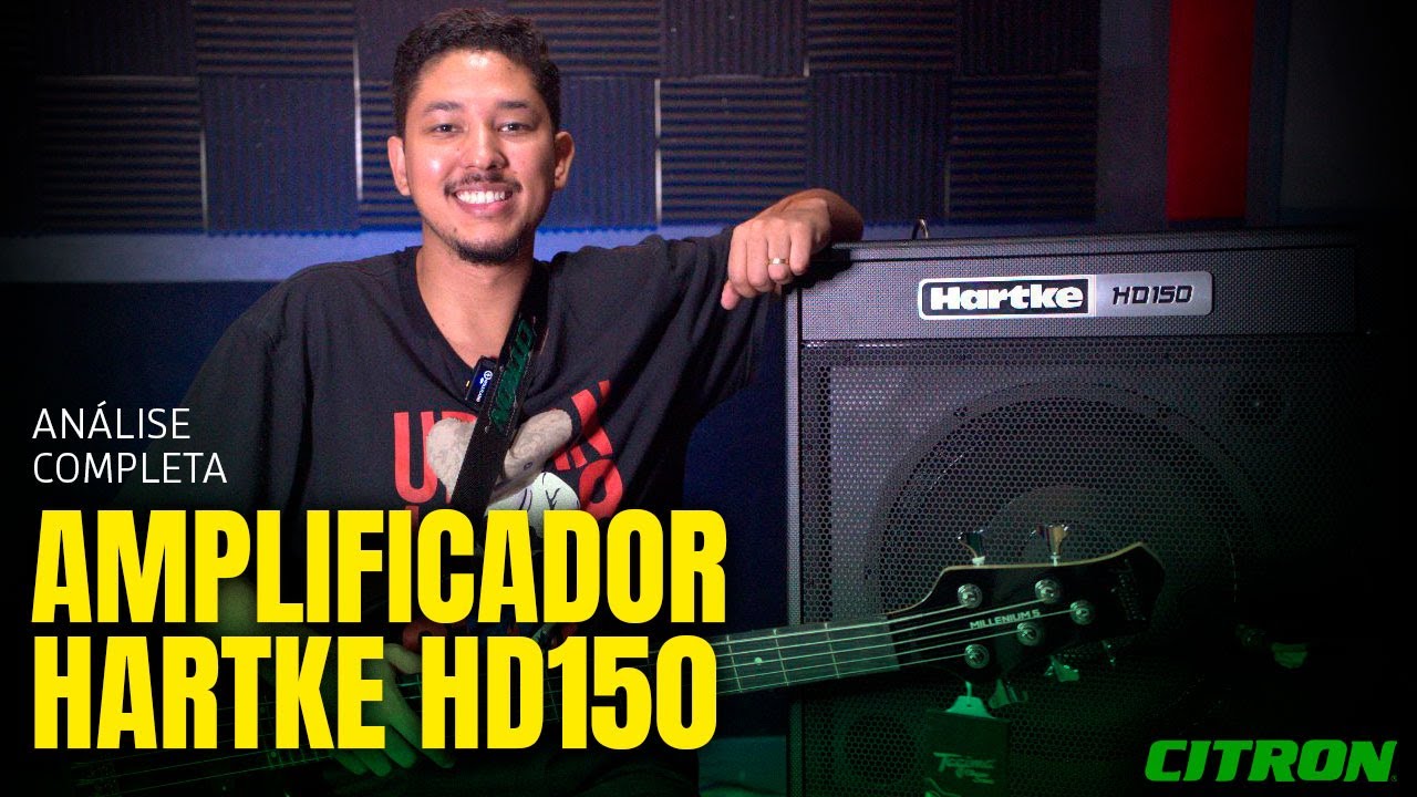 CUBO AMPLIFICADOR HARTKE HD150 | ÓTIMO CUSTO-BENEFÍCIO - ANÁLISE COMPLETA