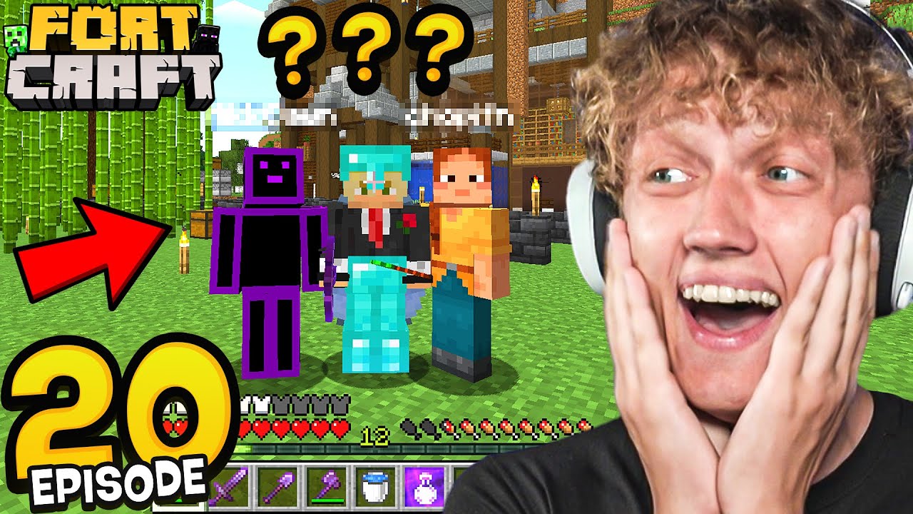 FortCraft #20 - WELCOME NEW MEMBERS! (big surprise)