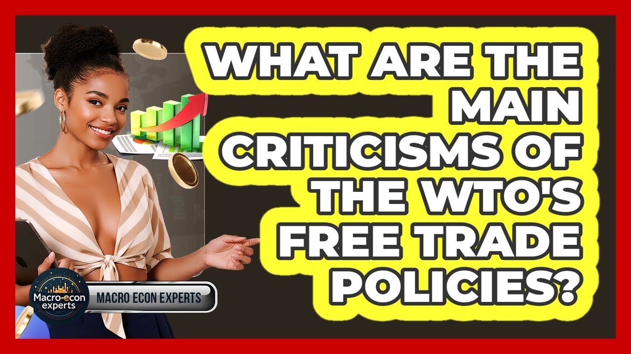 What Are The Main Criticisms Of The WTO's Free Trade Policies? - Macroecon Experts