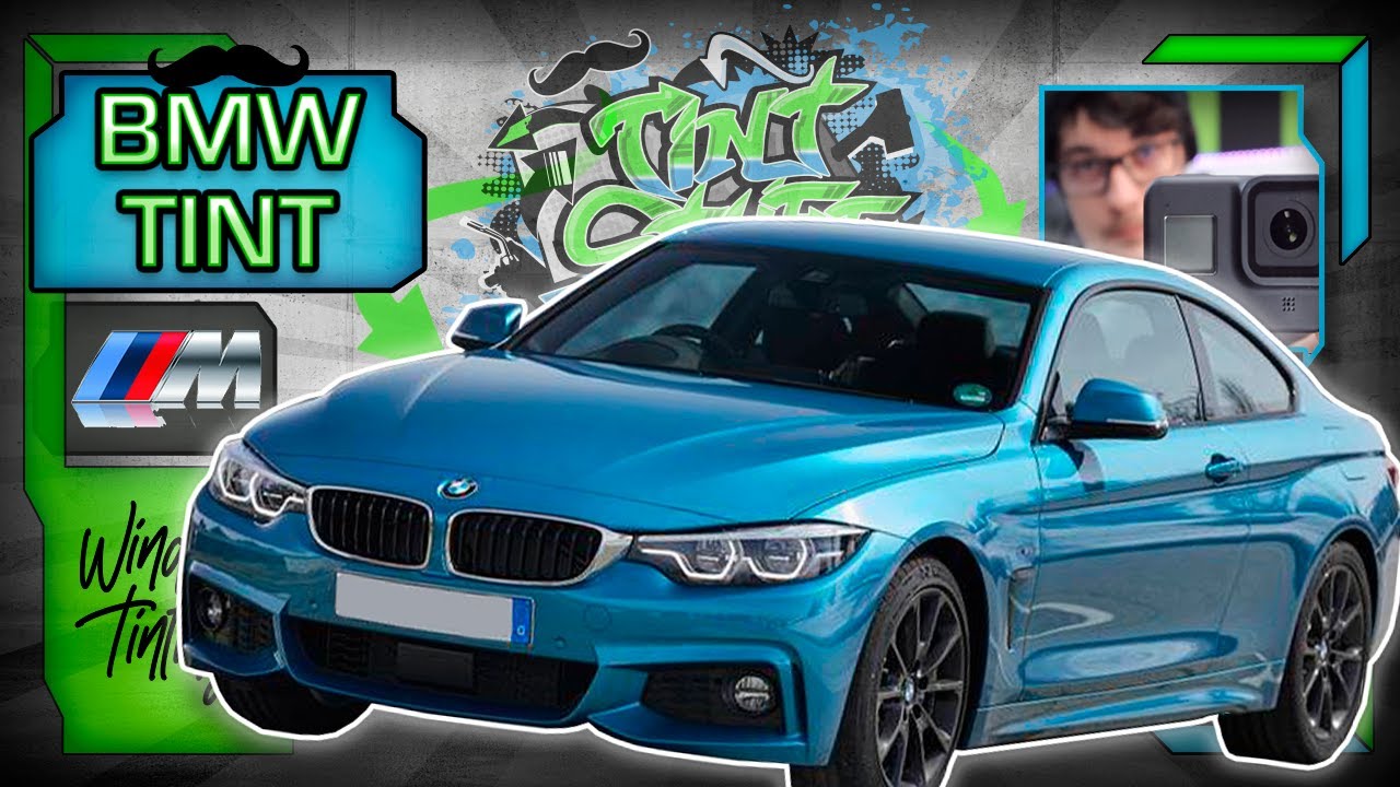 🔴 BMW Window Tint | How to Tint Windows | Hand Cut and Install 430i Window Tint