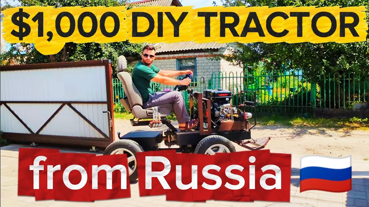Russian Frankenstein: Homemade Tractor People Hate for Just $1000