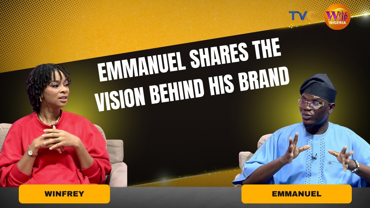How Emmanuel Is Redefining Style With Fortune Drips | Wake Up Nigeria Interview