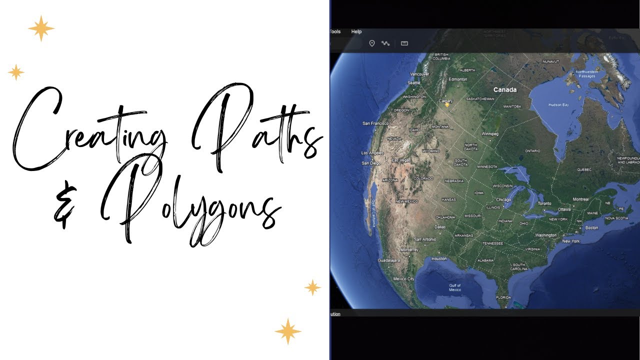 How to Create Paths and Polygons in Google Earth