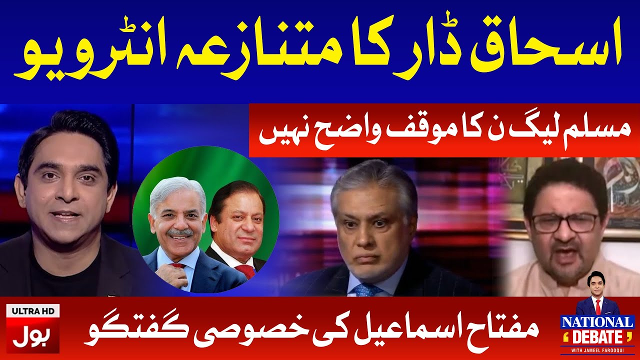 Controversial interview of Ishaq Dar | PML-N's position is not clear | Miftah Ismail Latest Opinion