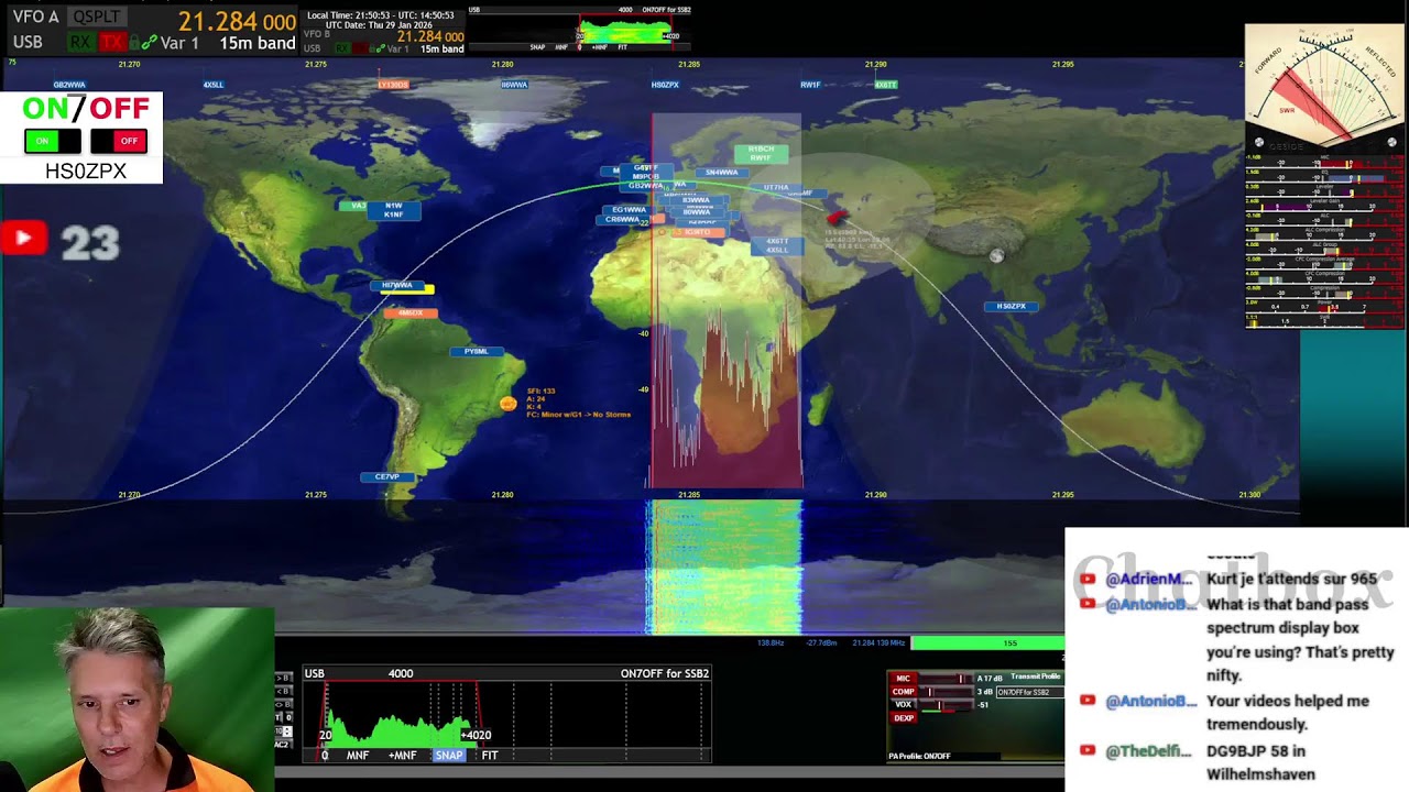 Livestream from HS0ZPX