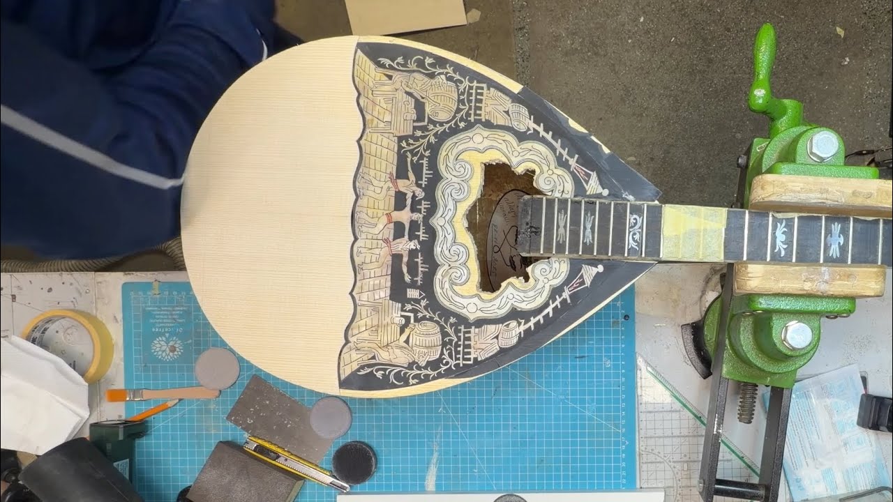 ΕΠΙΔΙΟΡΘΩΣΗ ΜΠΟΥΖΟΥΚΙΟΥ 50 ΕΤΩΝ Nr. 14 - Repairing a 50 year old bouzouki - No.14