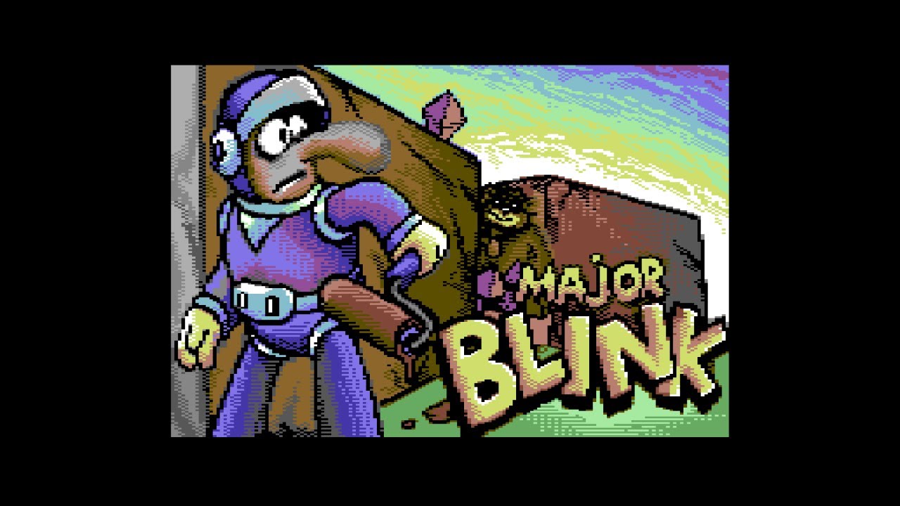 Major Blink (Commodore 64) Gameplay/Review