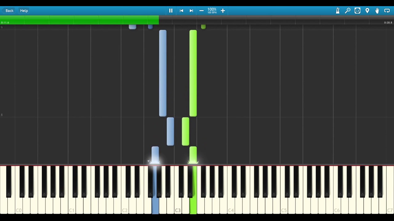 Solbarn, jordbarn (piano/synthesia)