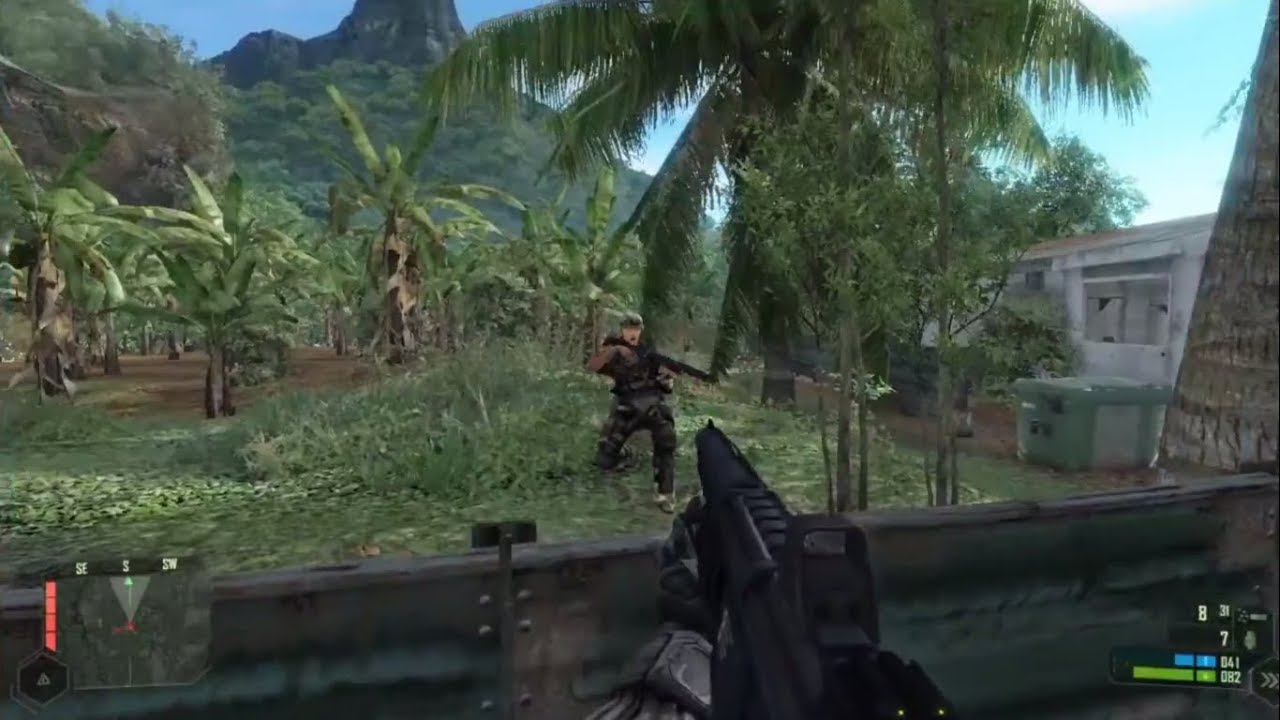 Crysis (2007) Crytek, Windows Vista 1080p 60fps XFX 8800 Ultra